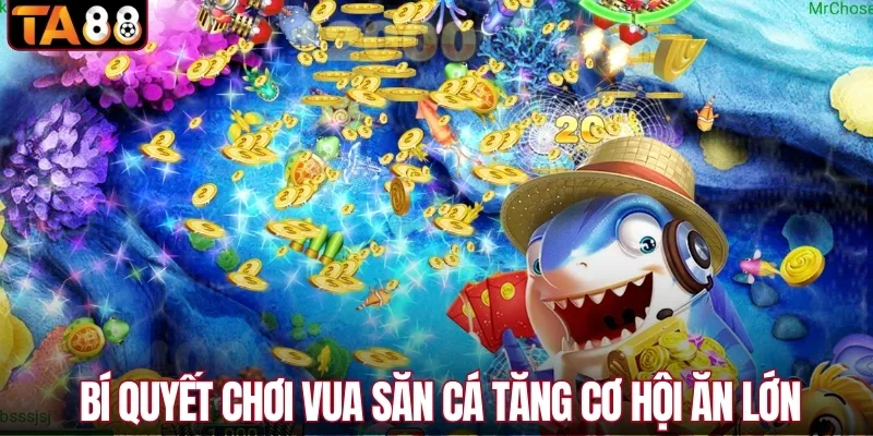 Bí quyết chơi vua săn cá tại TA88 giúp tăng cơ hội ăn lớn