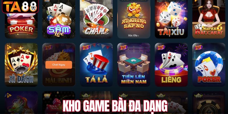 Kho game bài ăn khách